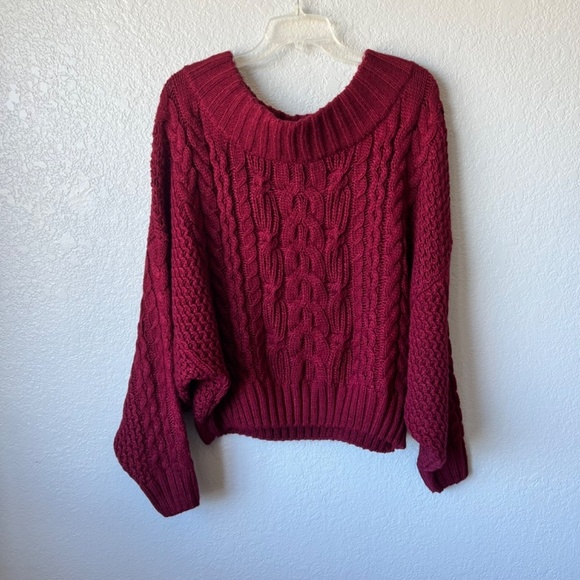 Anthropologie Melissa Cable Knit Chunky Sweater - Picture 3 of 9